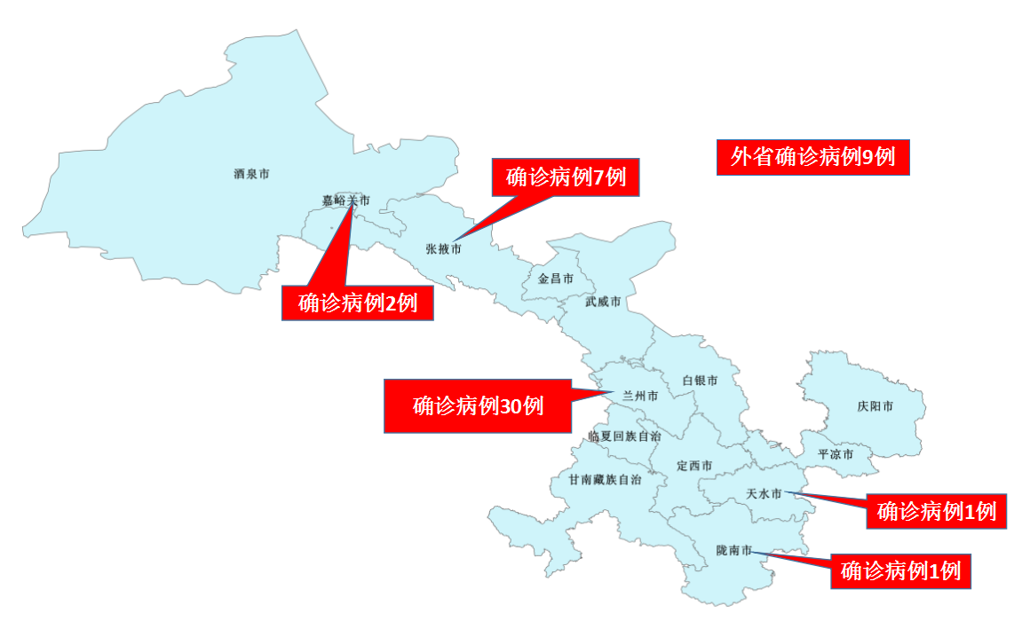 甘肃省新冠确诊病例省内轨迹一览表