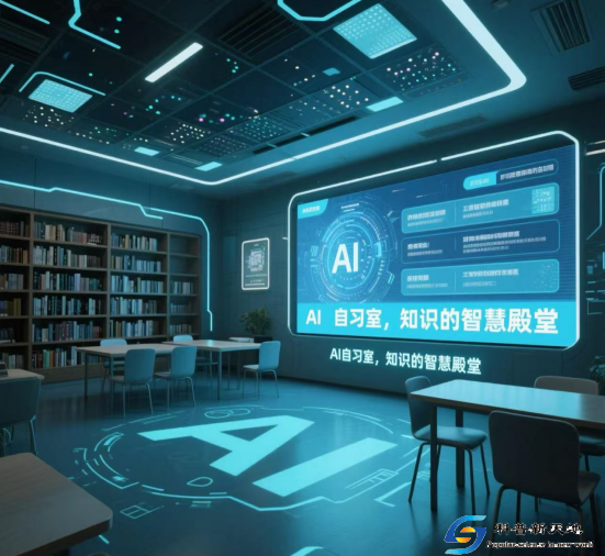 科技赋能教育 让学习更高效公平——甘肃众慧航AI自习室盛大开业
