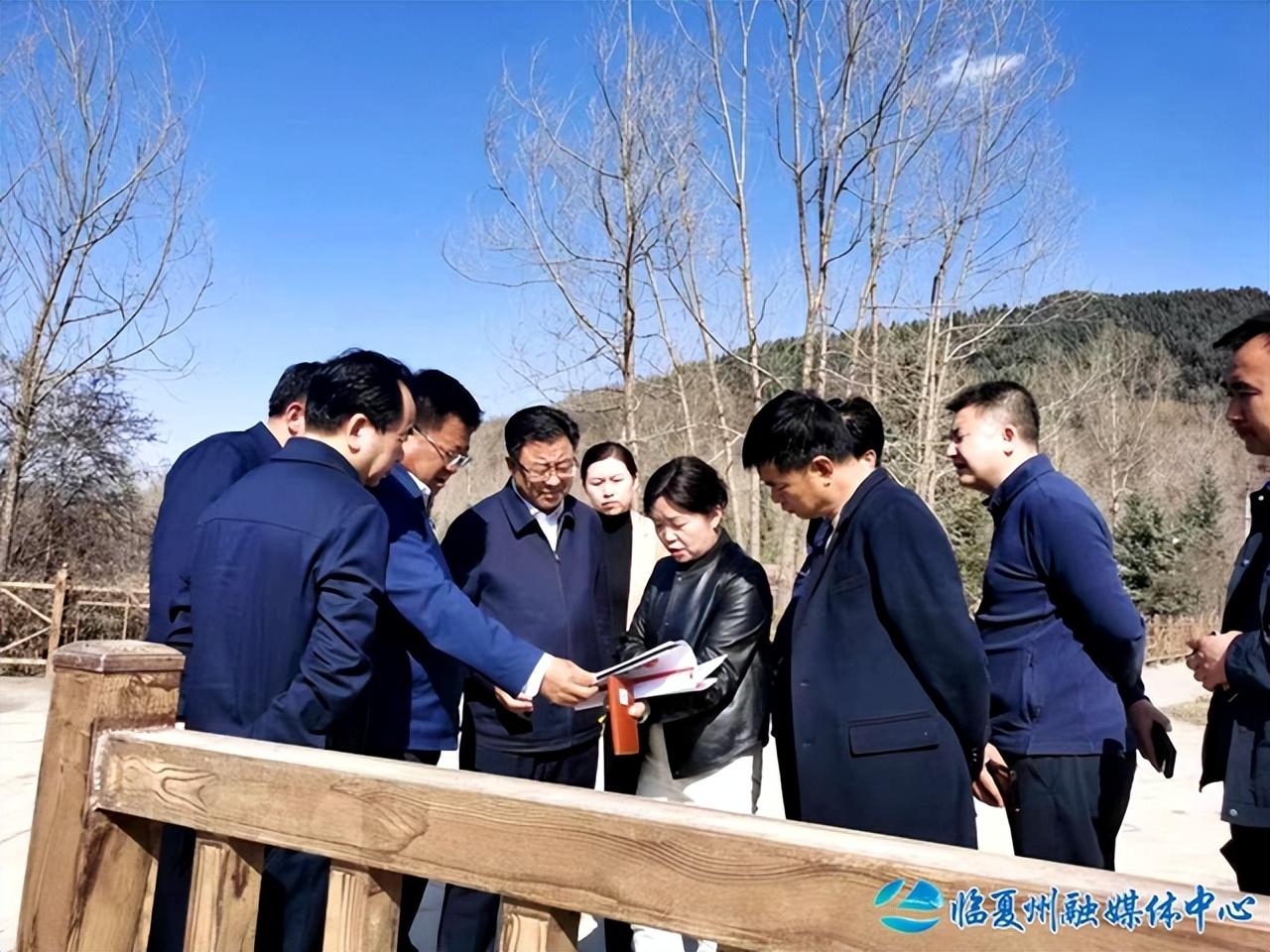 临夏州委主要领导在和政县调研花儿大会筹备工作