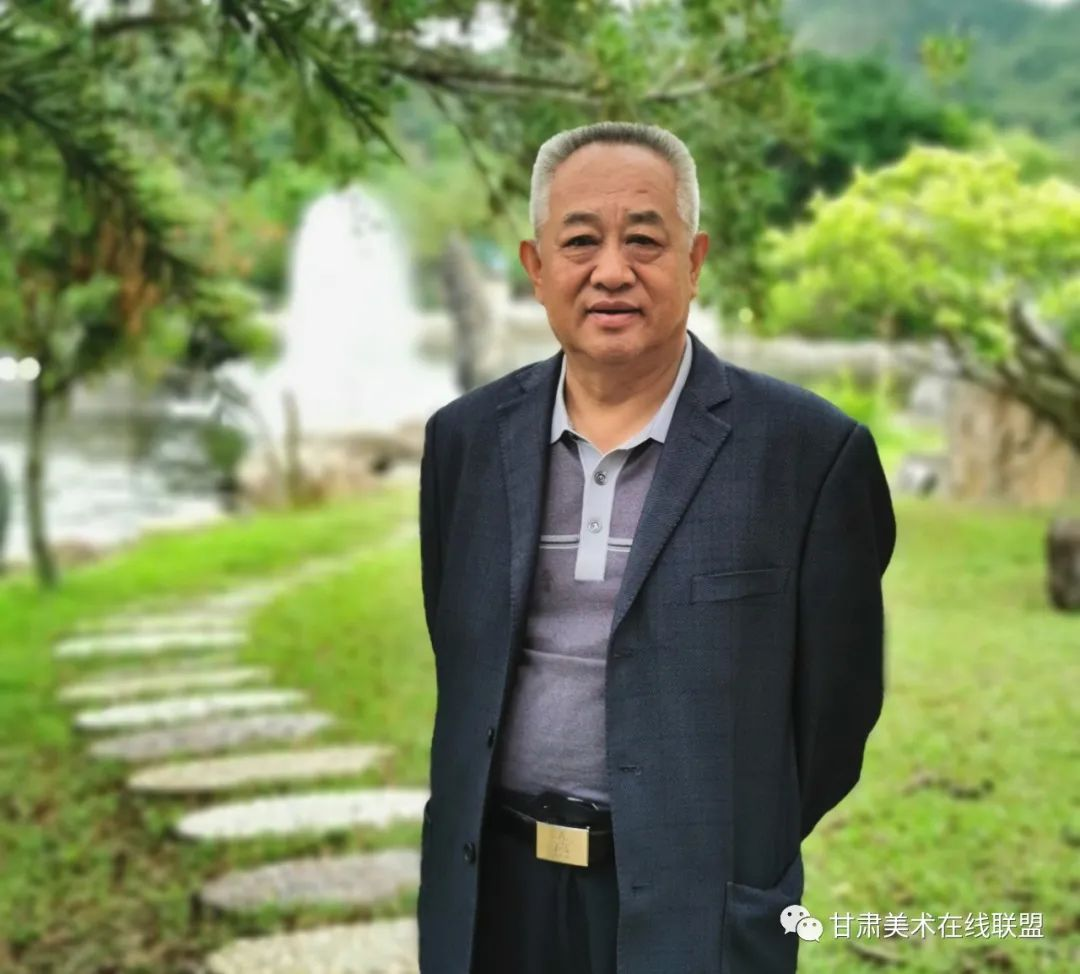 甘肃美术在线联盟推荐：书法家哈建设