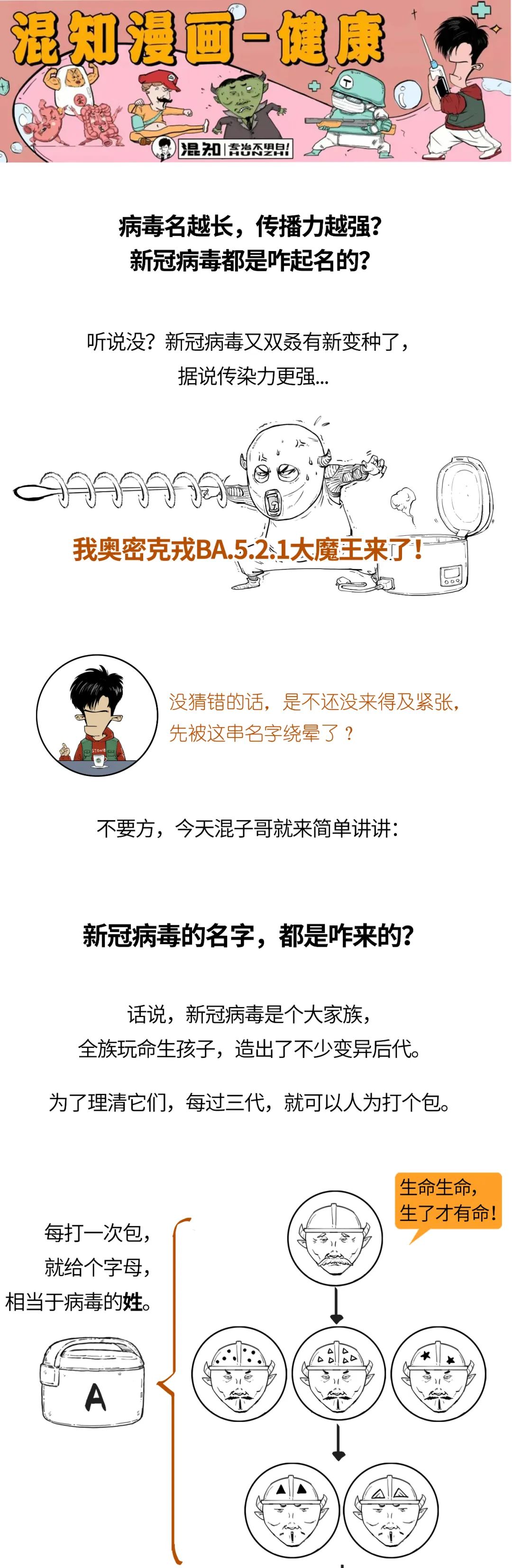 病毒又“上新”？奥密克戎BA.5.2.1这个名字，是怎么来的？