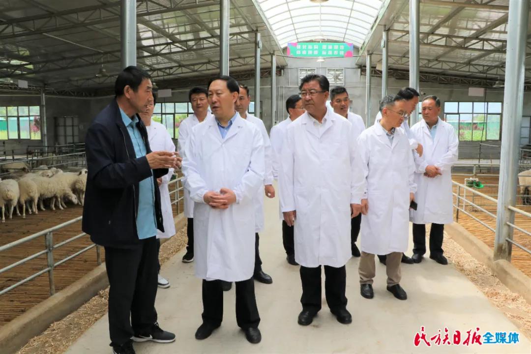 省乡村振兴局局长吕林邦到我州调研