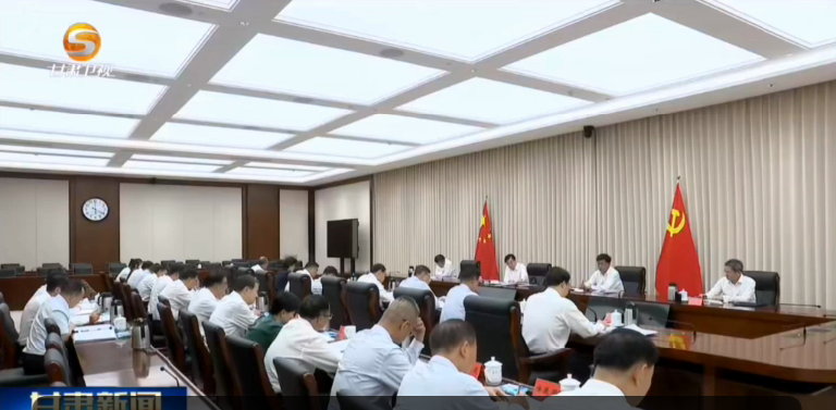 胡昌升在省委常委会主题教育调研成果交流会上强调 大兴调查研究之风 转化用好调研成果 在推动甘肃高质量发展上见真章求实效
