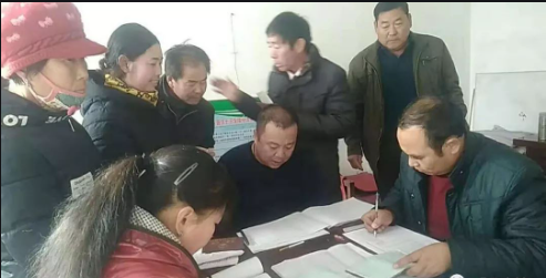 定西岷县茶埠镇开展城乡居民医疗保险征收工作