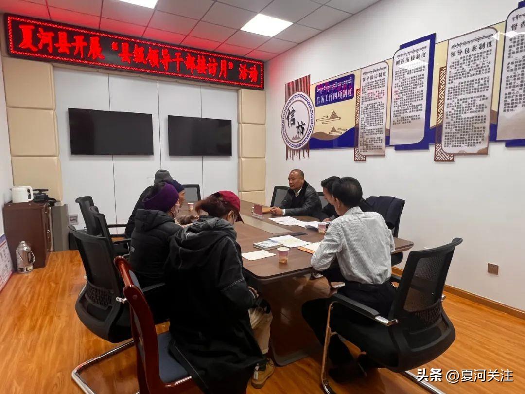县长接待日 | 杨海强接待来访群众 零距离听民声 知民意 解民忧