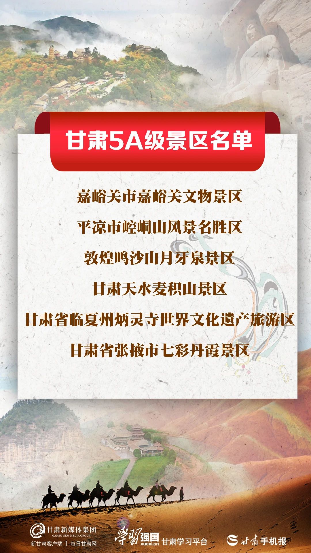 5A级景区新增22个，共302个！你打卡过多少?