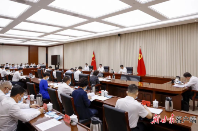 甘肃省委书记胡昌升强调动真碰硬抓好问题整改